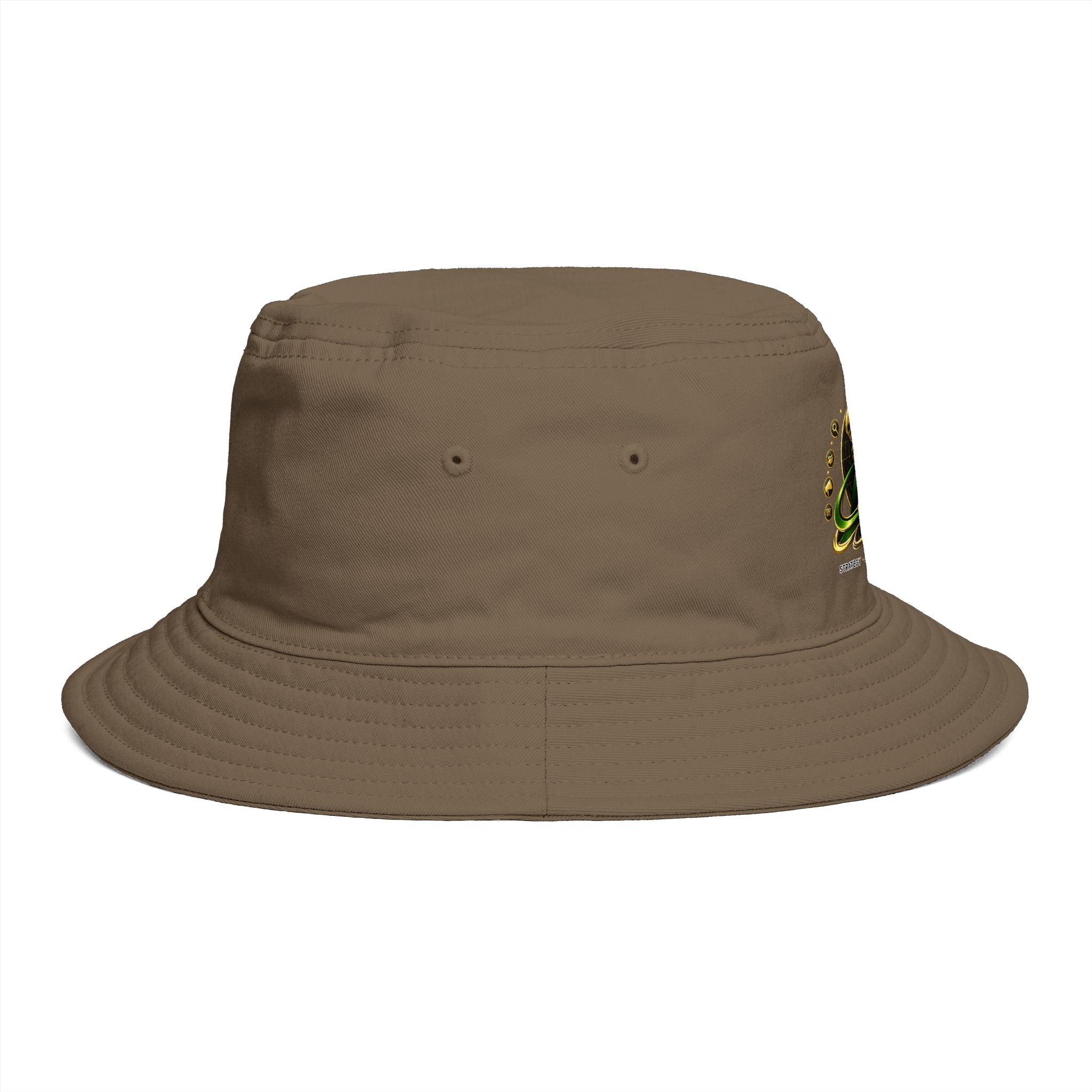Logo Bucket Hat – Earthy Streetwear Sun Hat