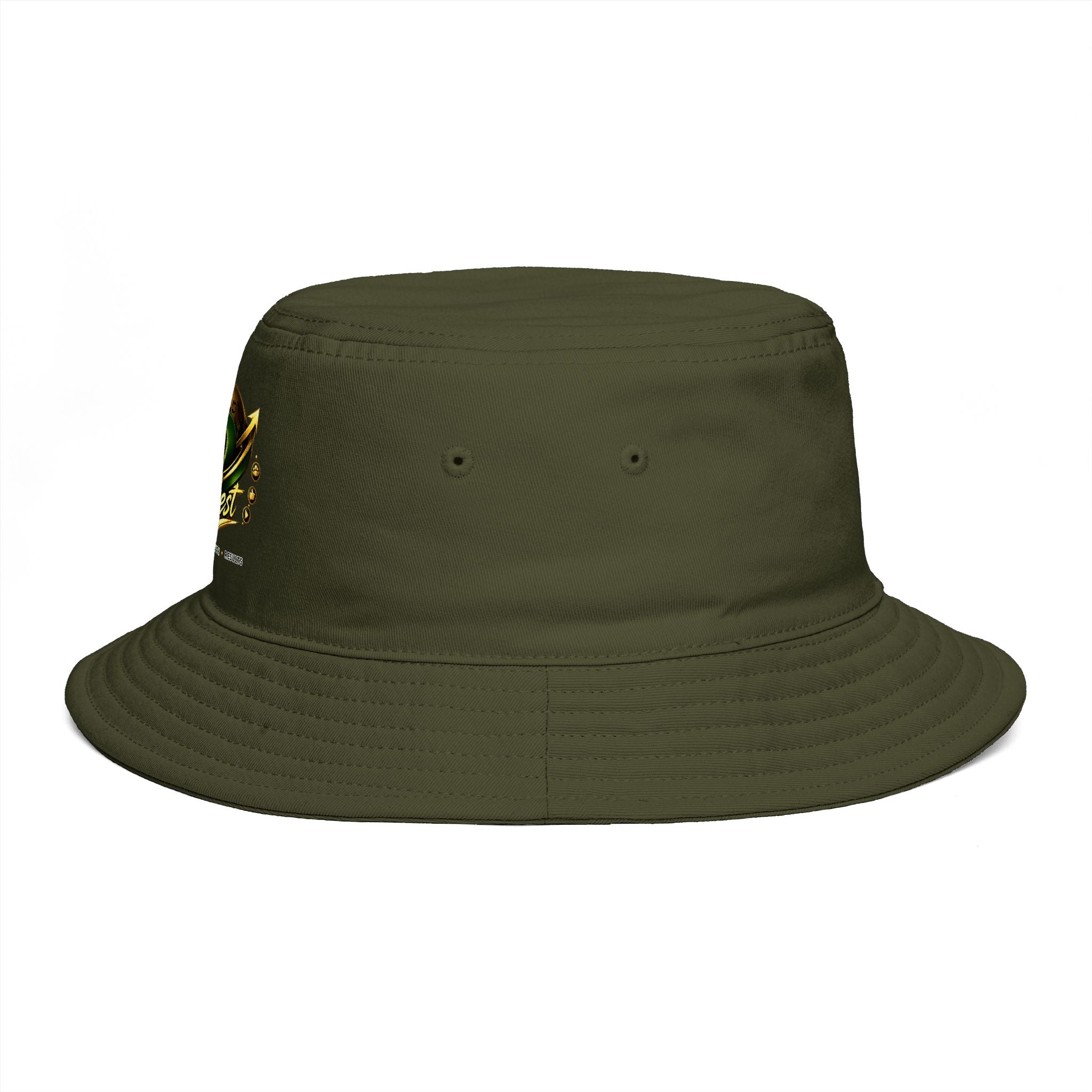 Logo Bucket Hat – Earthy Streetwear Sun Hat