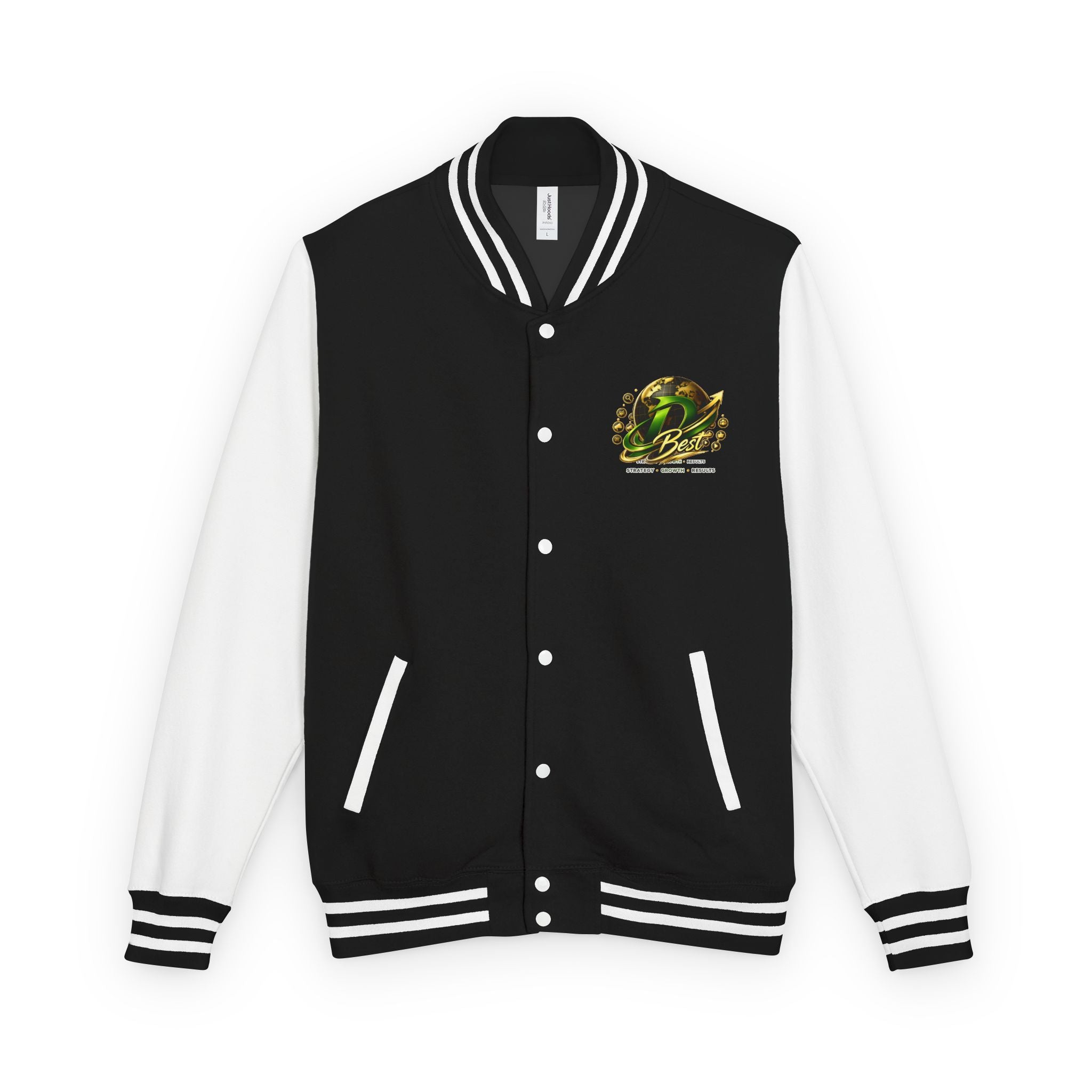 Letterman Jacket — Green Dragon Crest Varsity Jacket