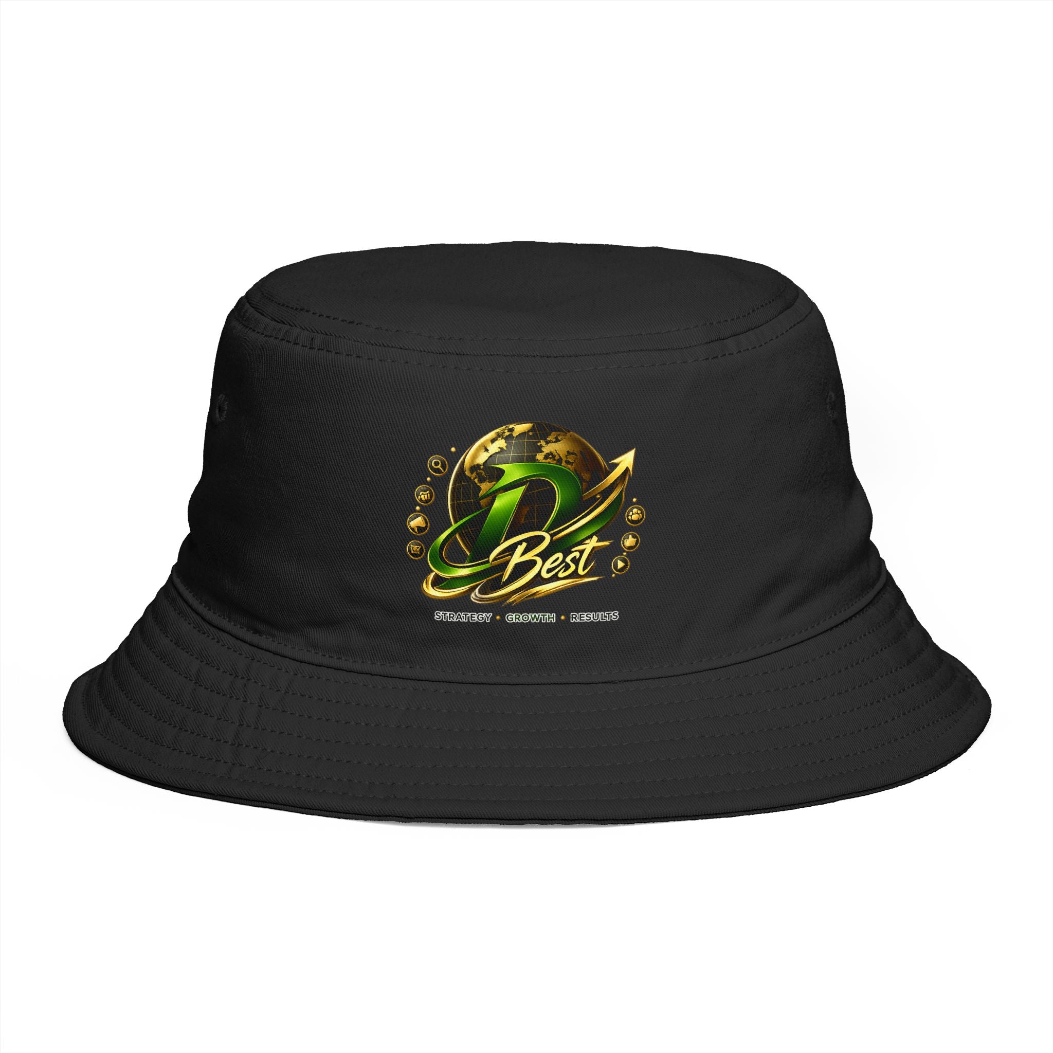 Logo Bucket Hat – Earthy Streetwear Sun Hat