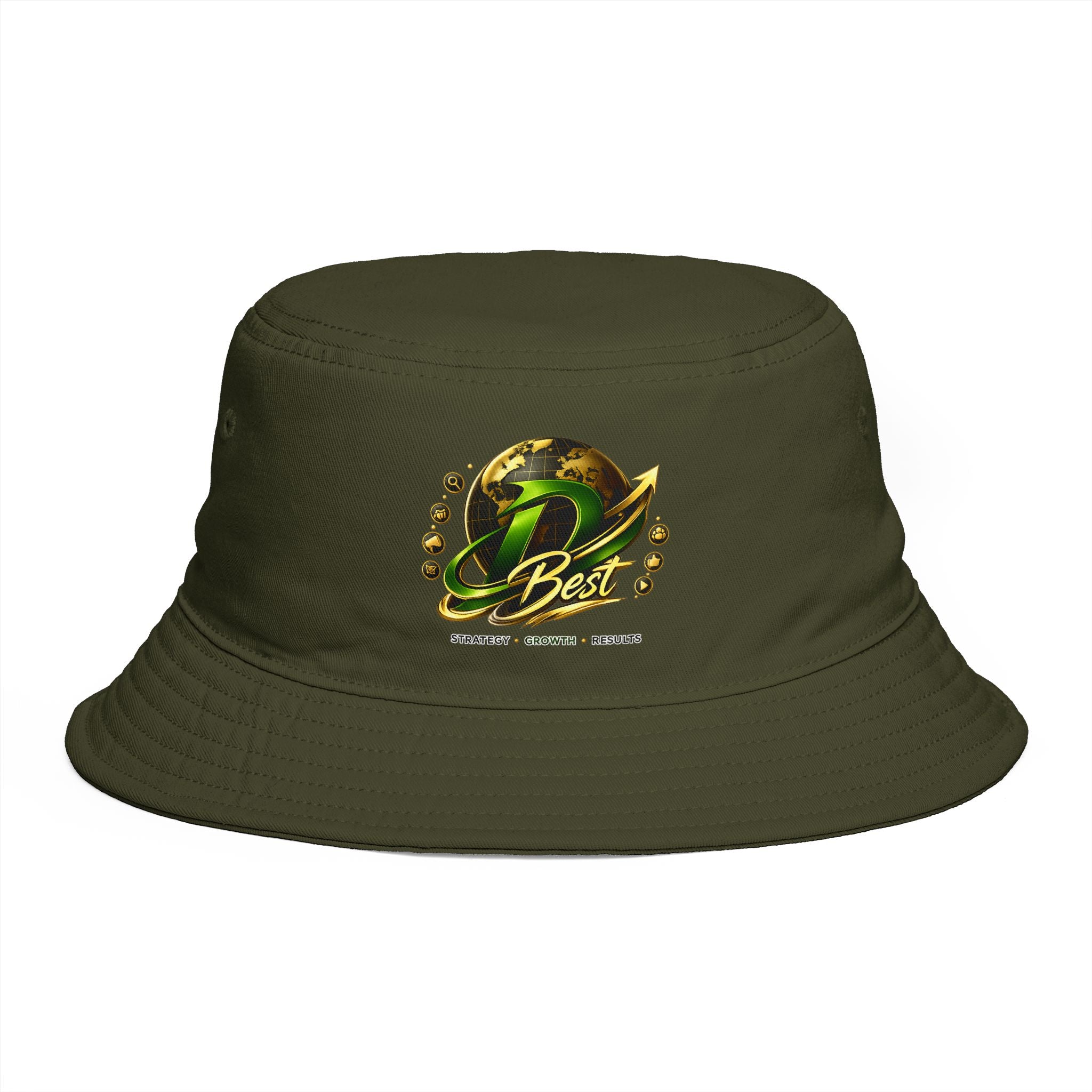 Logo Bucket Hat – Earthy Streetwear Sun Hat
