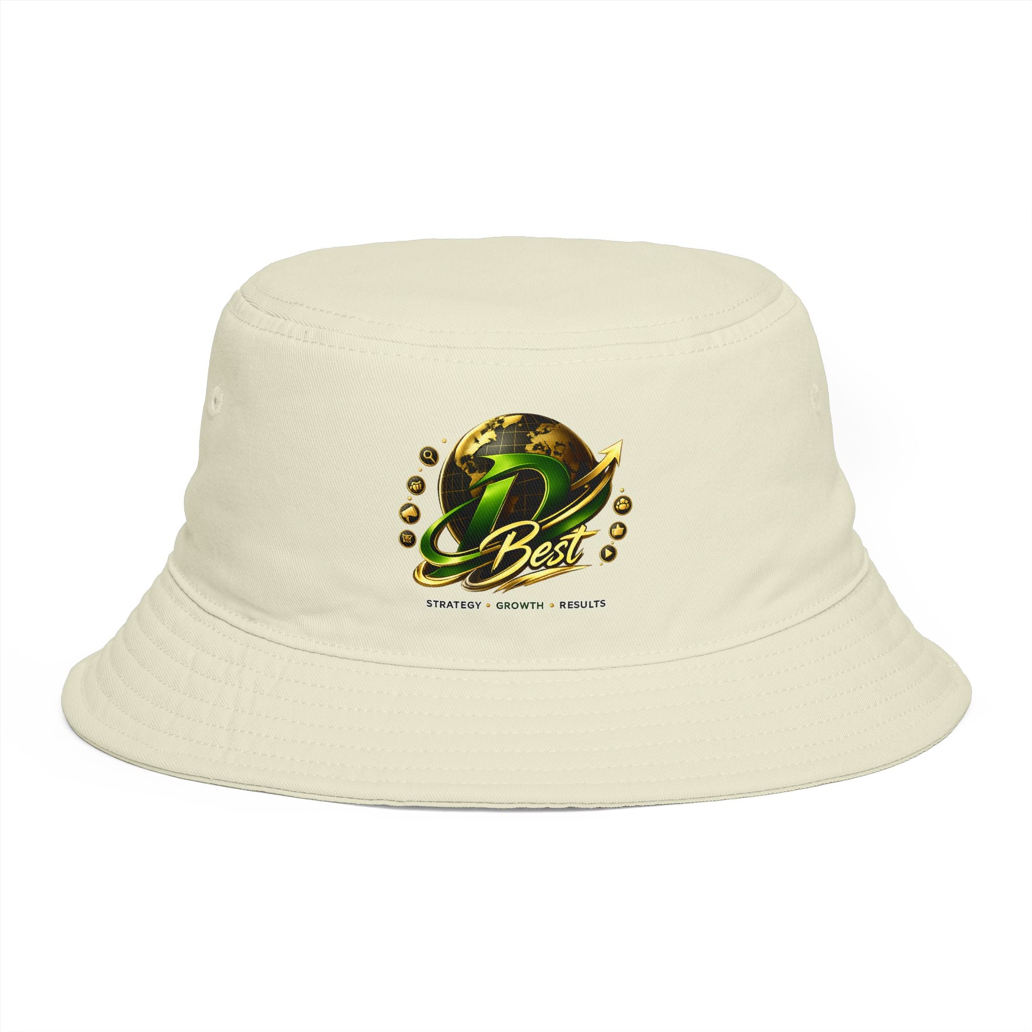 Logo Bucket Hat – Earthy Streetwear Sun Hat