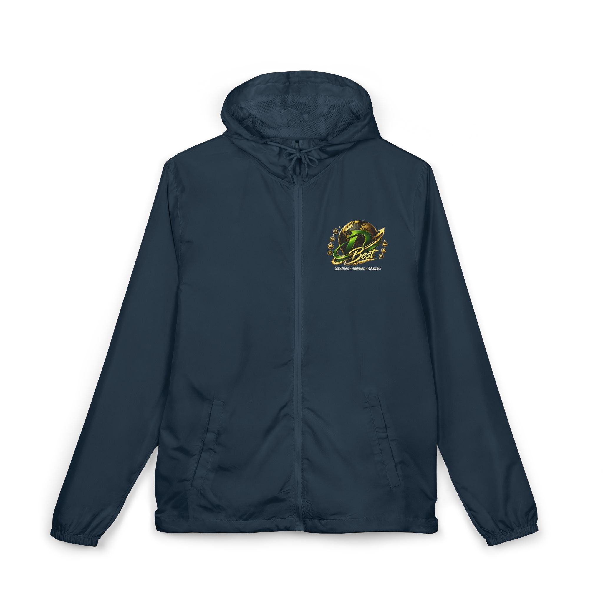 Green Turtle Illustration Jacket | Small Chest Graphic, Nature Theme