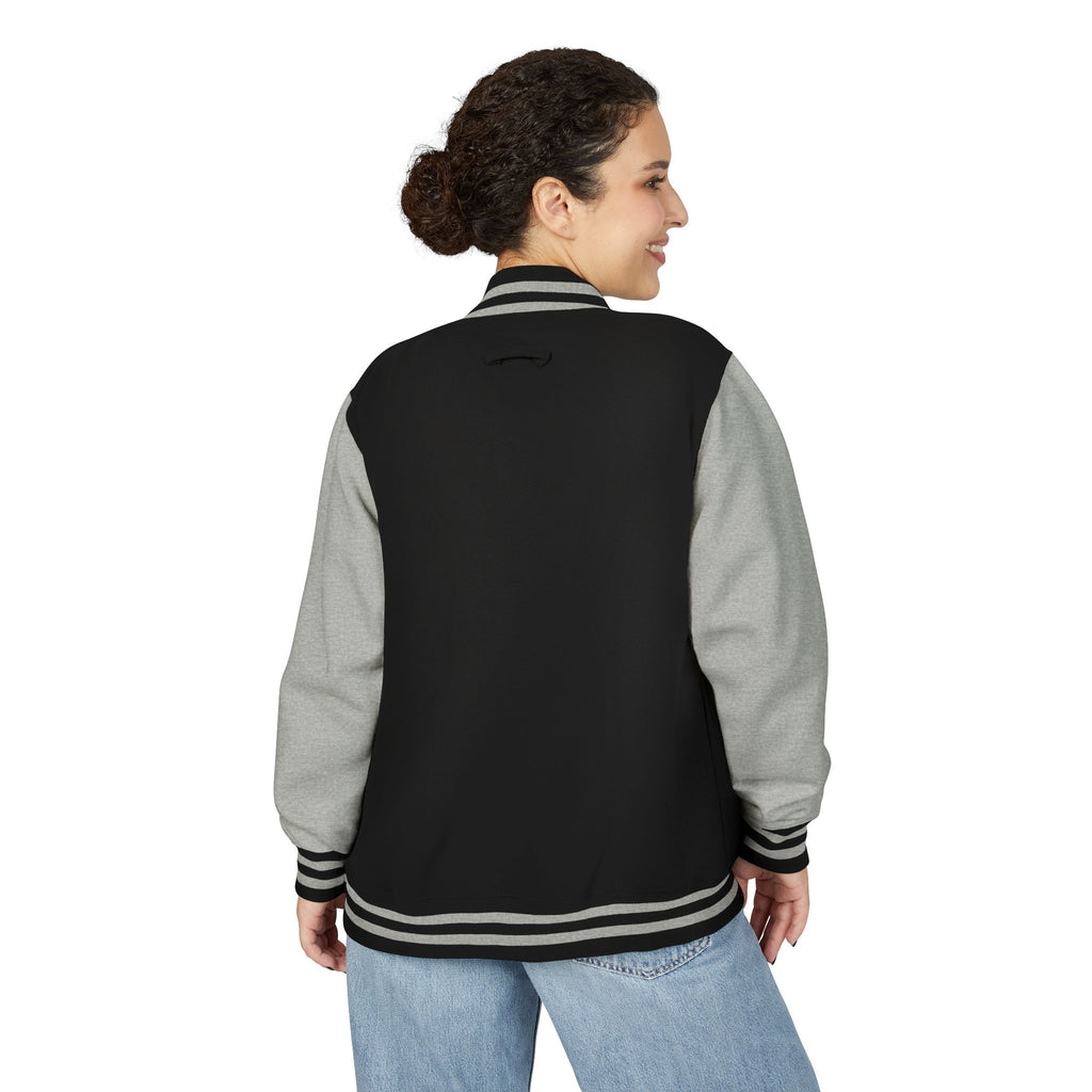 Letterman Jacket — Green Dragon Crest Varsity Jacket