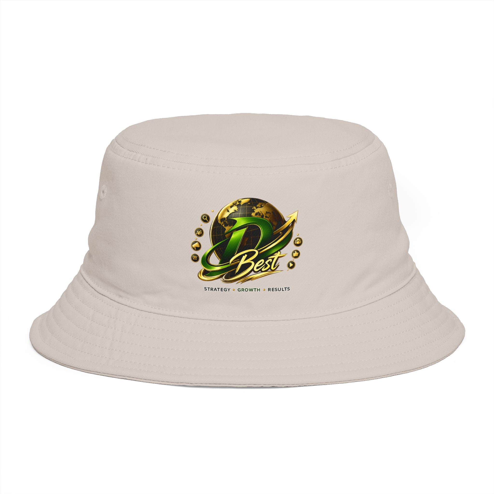 Logo Bucket Hat – Earthy Streetwear Sun Hat