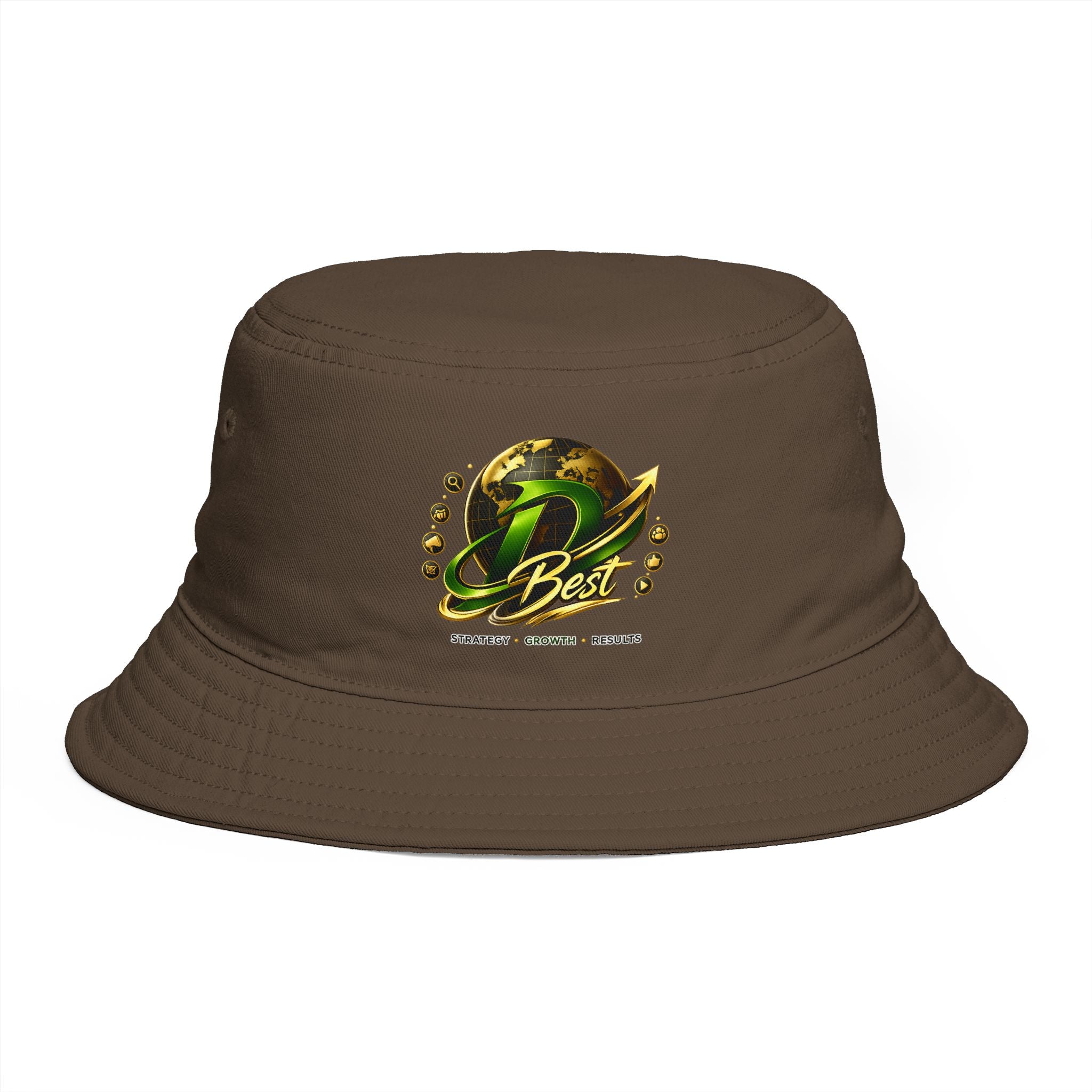 Logo Bucket Hat – Earthy Streetwear Sun Hat