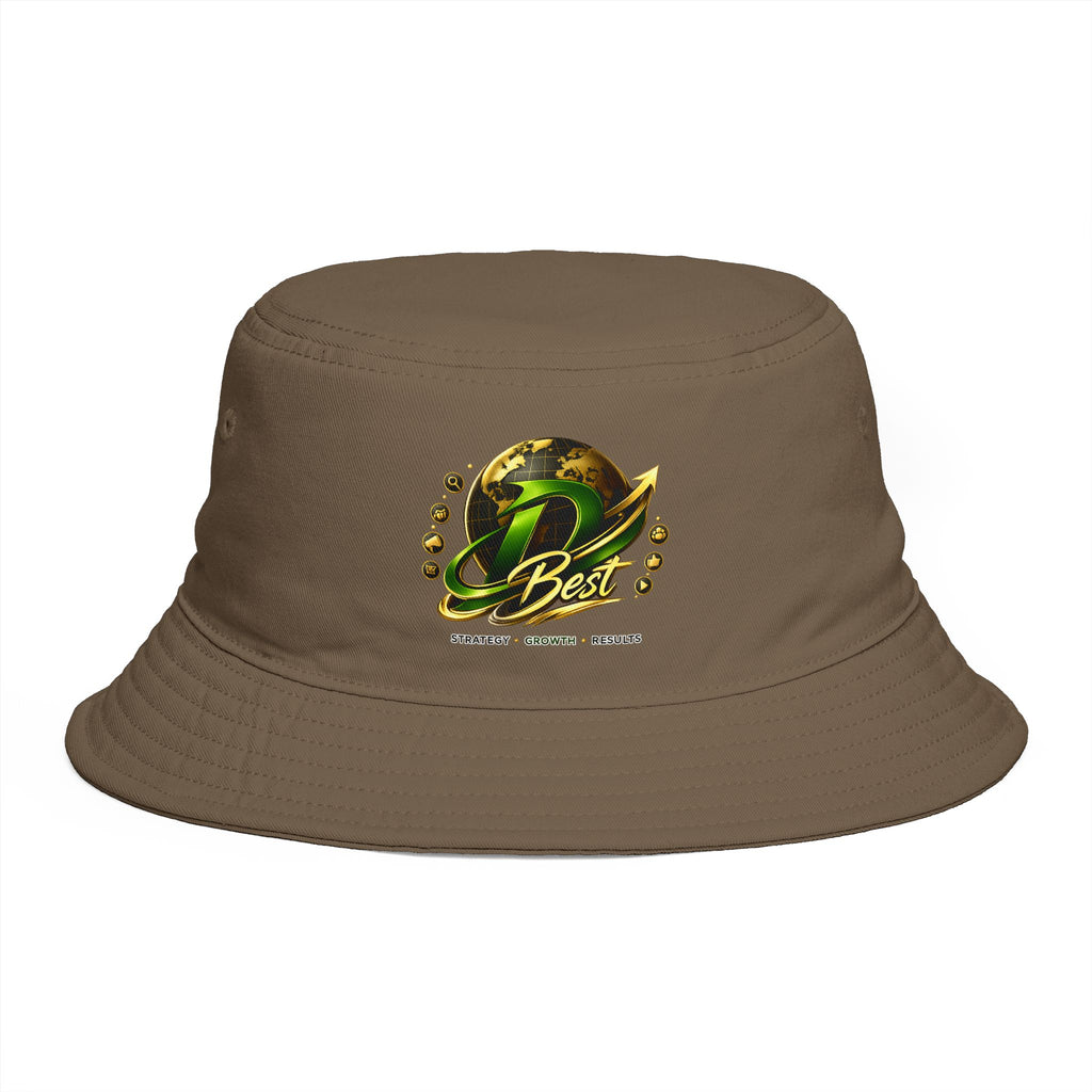 Logo Bucket Hat – Earthy Streetwear Sun Hat