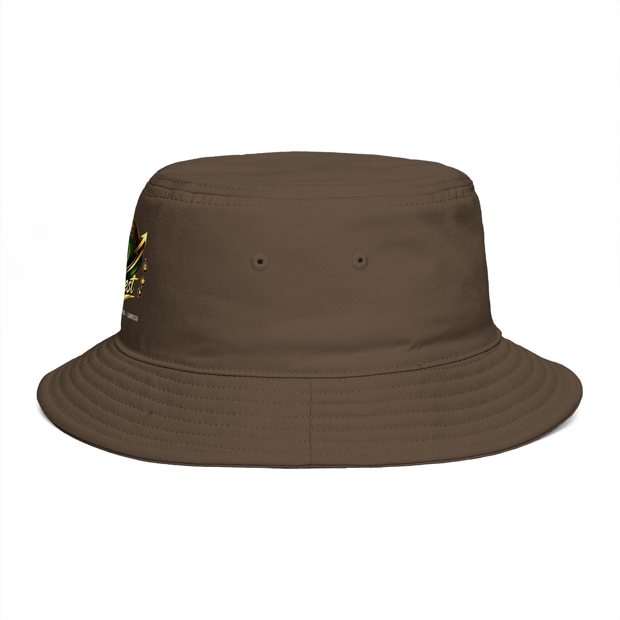 Logo Bucket Hat – Earthy Streetwear Sun Hat