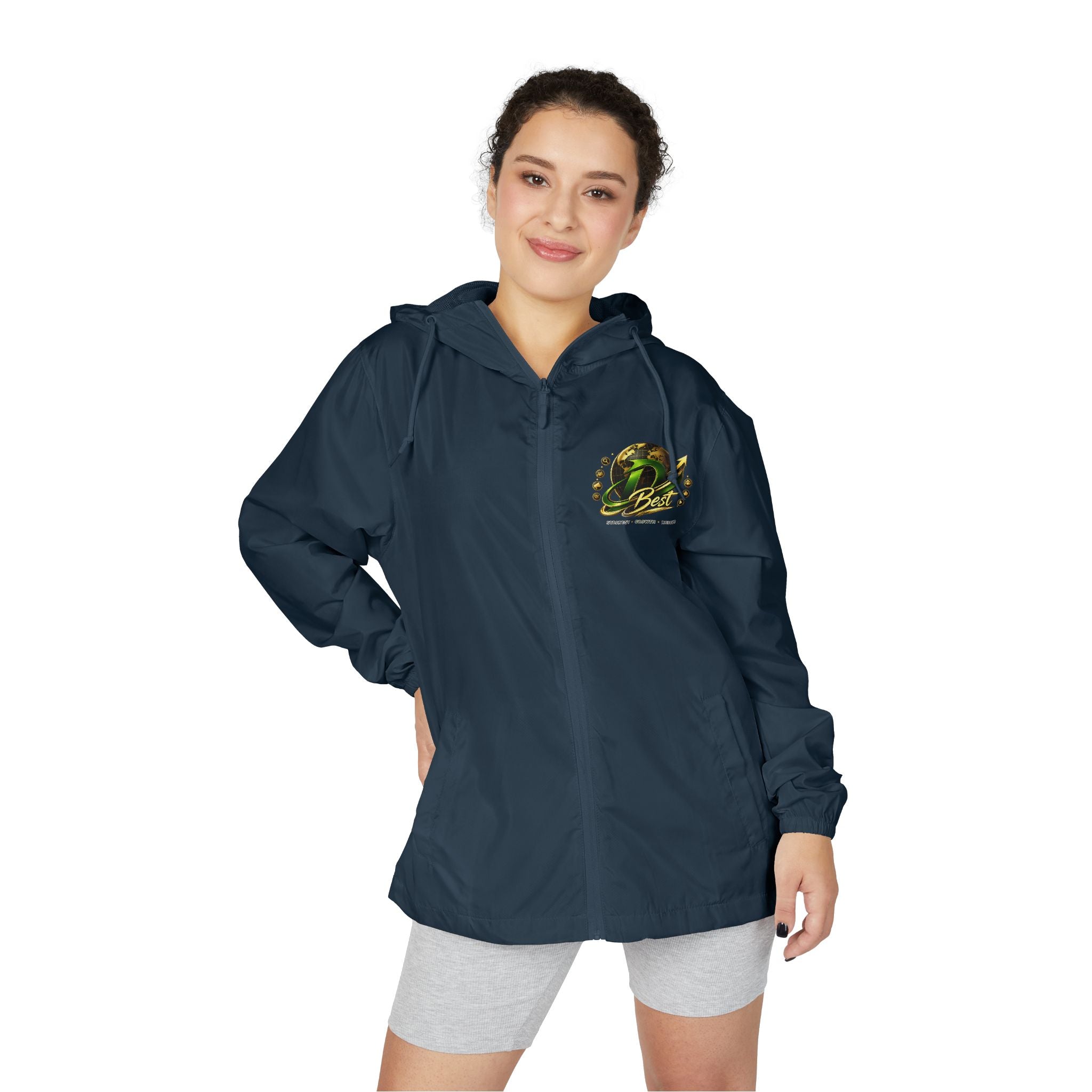 Green Turtle Illustration Jacket | Small Chest Graphic, Nature Theme