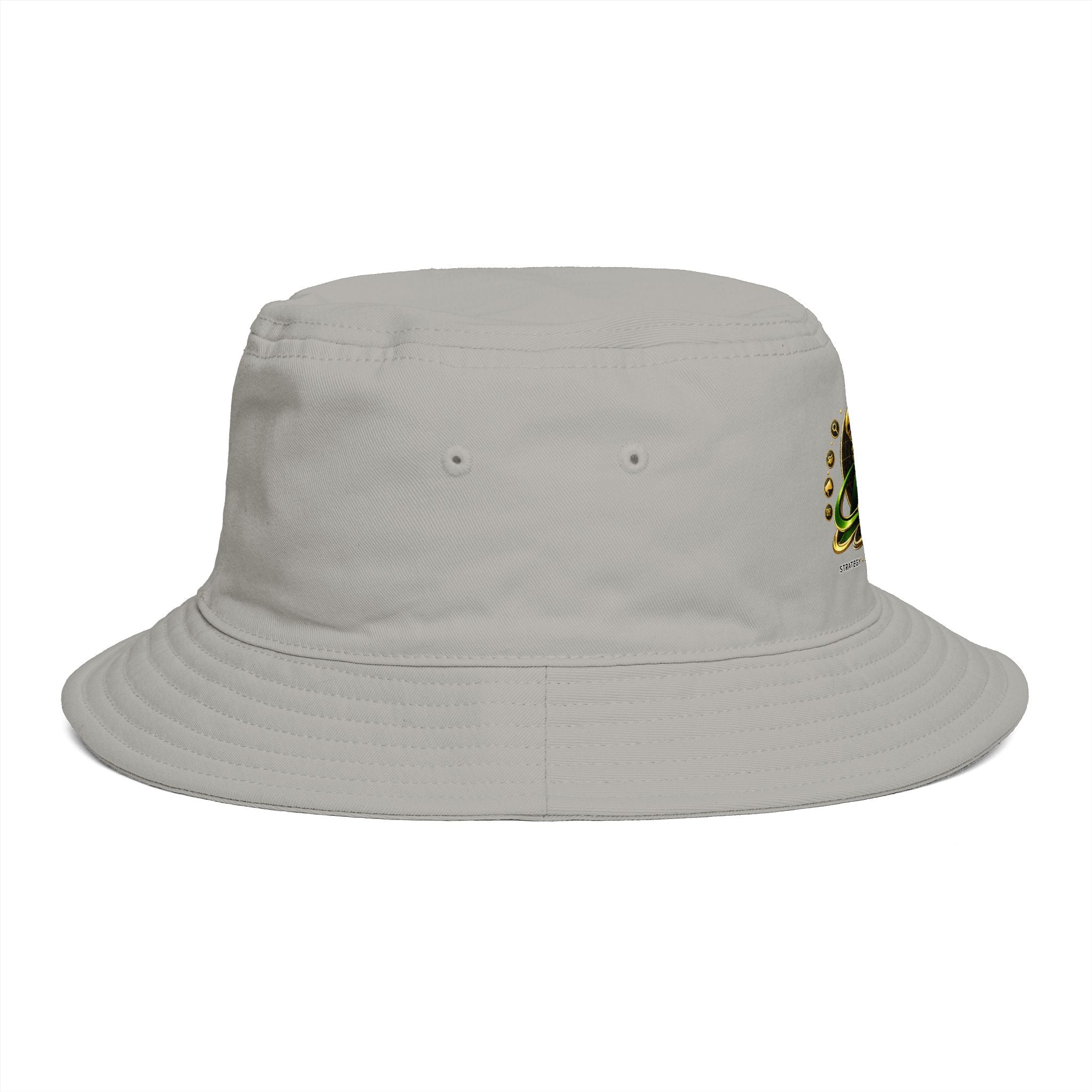 Logo Bucket Hat – Earthy Streetwear Sun Hat