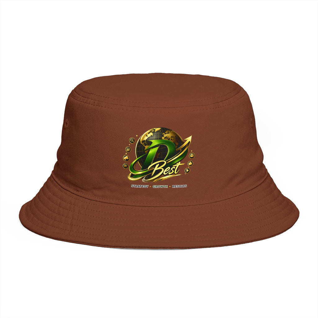 Logo Bucket Hat – Earthy Streetwear Sun Hat