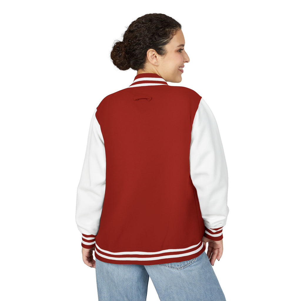 Letterman Jacket — Green Dragon Crest Varsity Jacket
