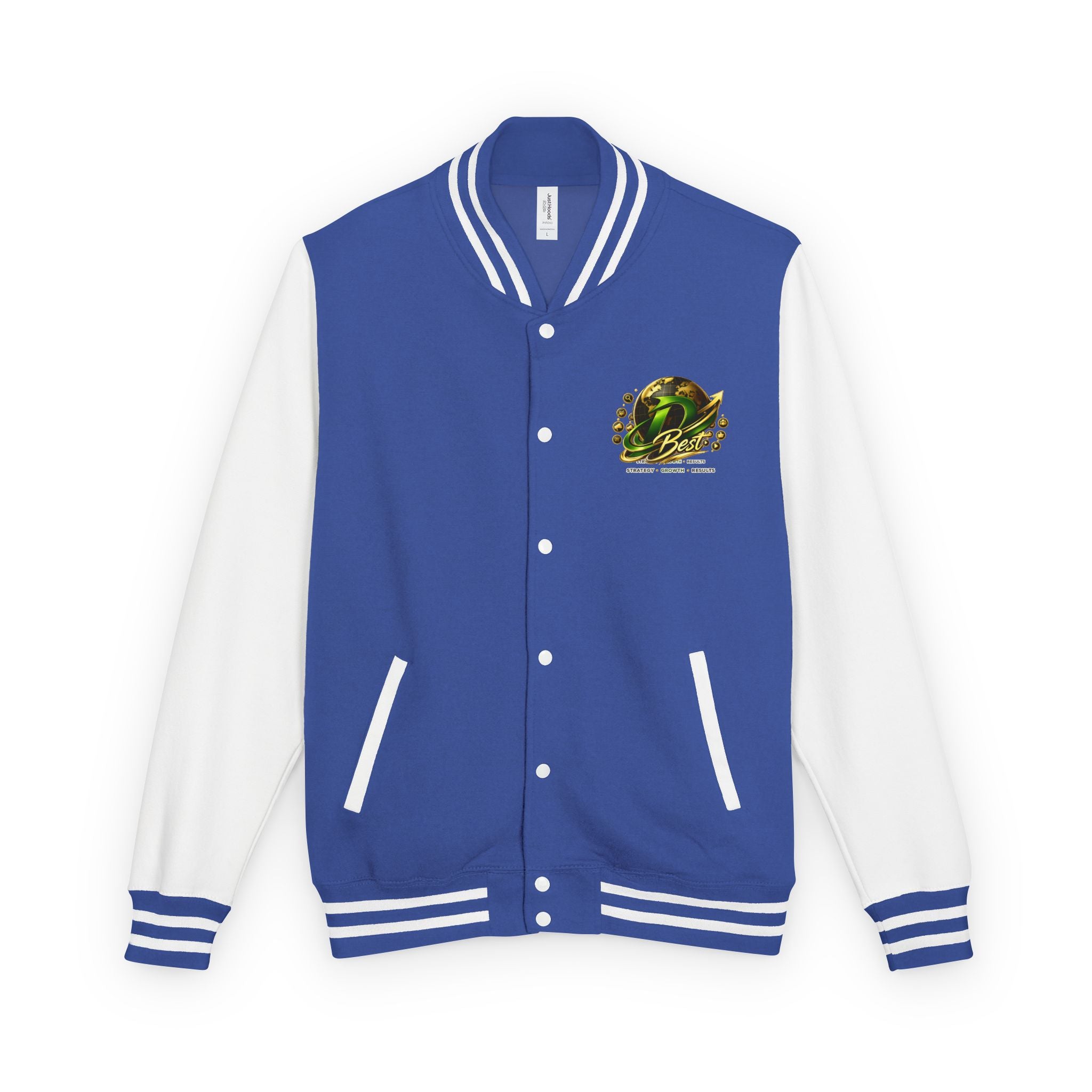 Letterman Jacket — Green Dragon Crest Varsity Jacket