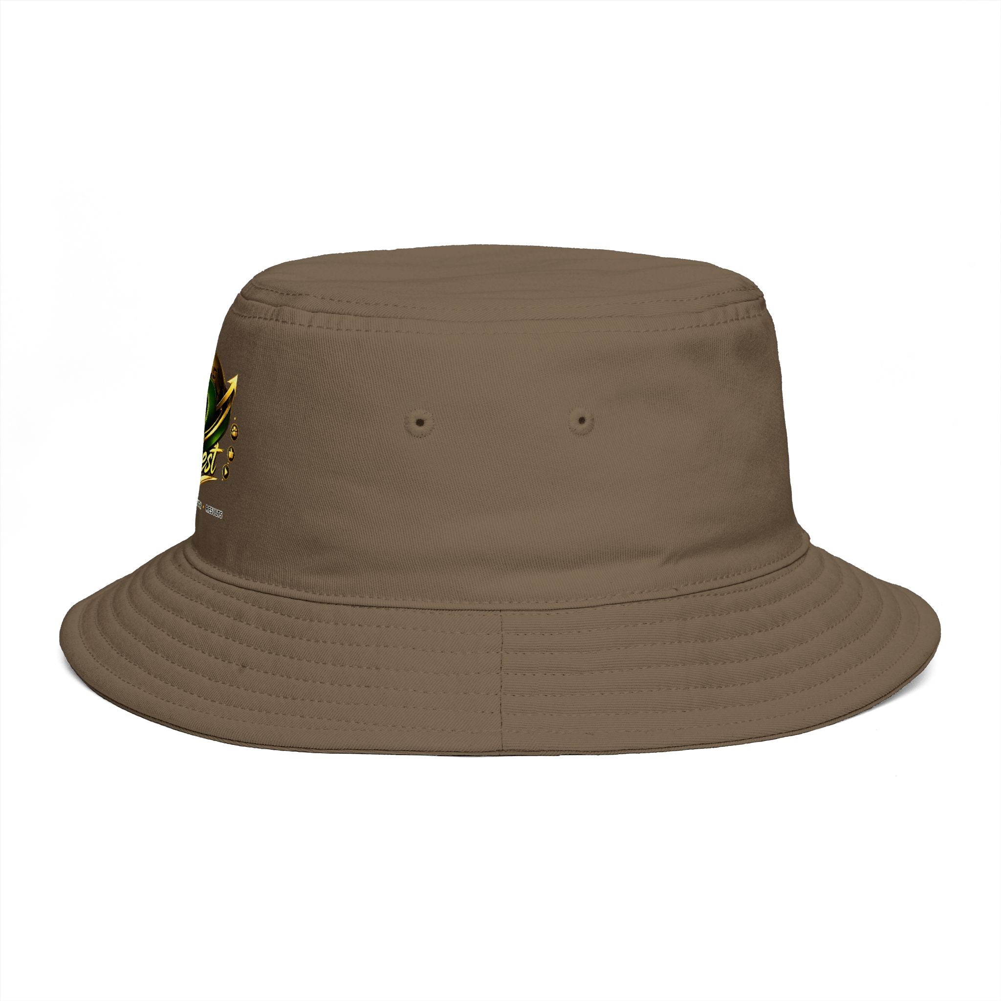 Logo Bucket Hat – Earthy Streetwear Sun Hat
